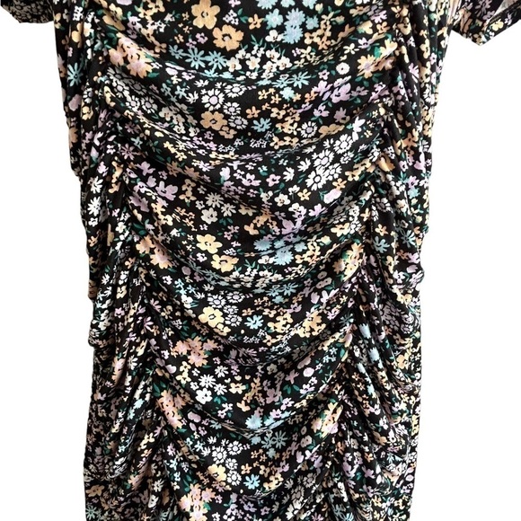 No Boundaries Floral Ruched Junior’s Dress • Used • Size: XL - Picture 7 of 8